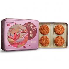 美心双黄豆沙月饼礼盒