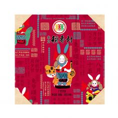 北京稻香村兔爷颂福月饼礼盒
