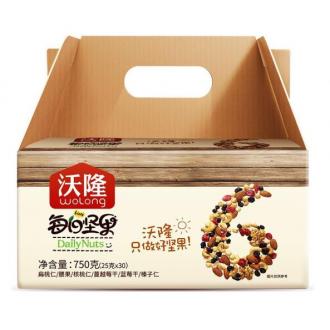 沃隆每日坚果（A)干果礼盒750g