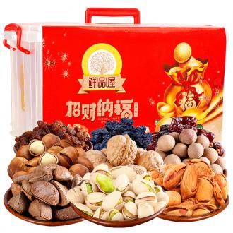 鲜品屋招财纳福盒