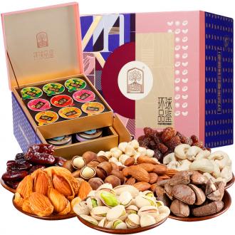 臻味-1.105kg环球品鉴坚果礼盒